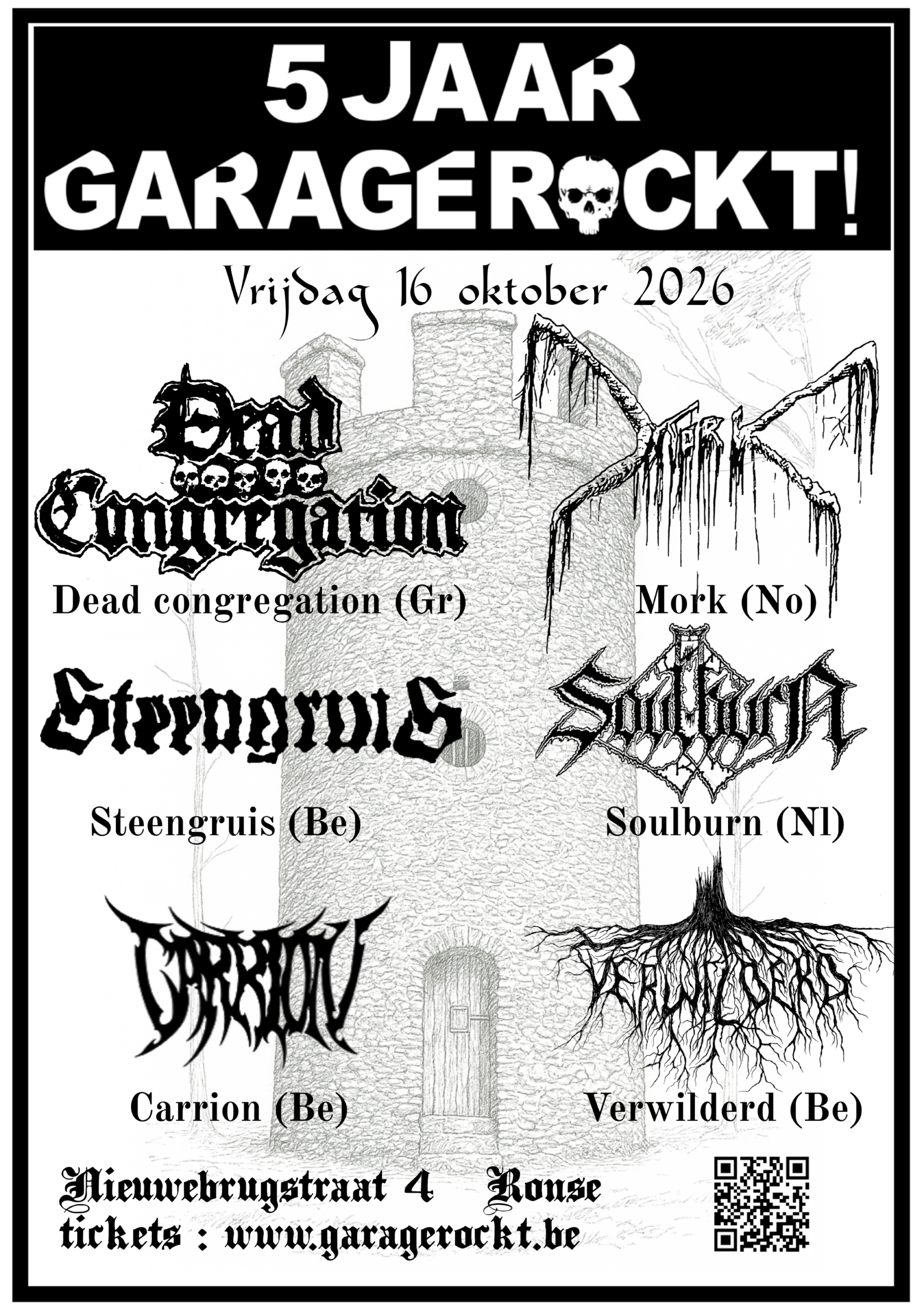 Poster voor Metal Day op Vrijdag 16 oktober 2026